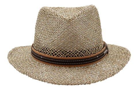Summer hat made of seagrass Model Sven