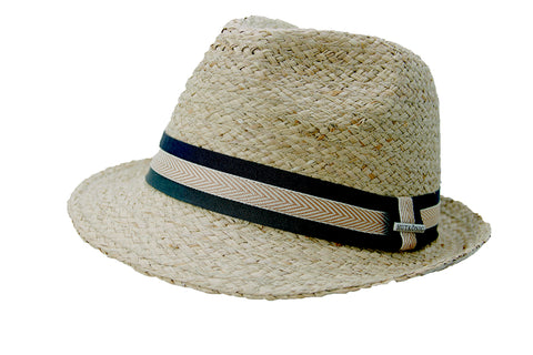 Trilby Straw Hat Model Simon