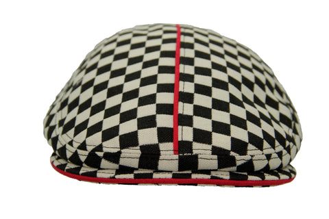 Sports Cap - Chequered Flag Design