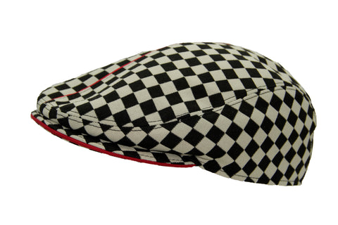 Sports Cap - Chequered Flag Design